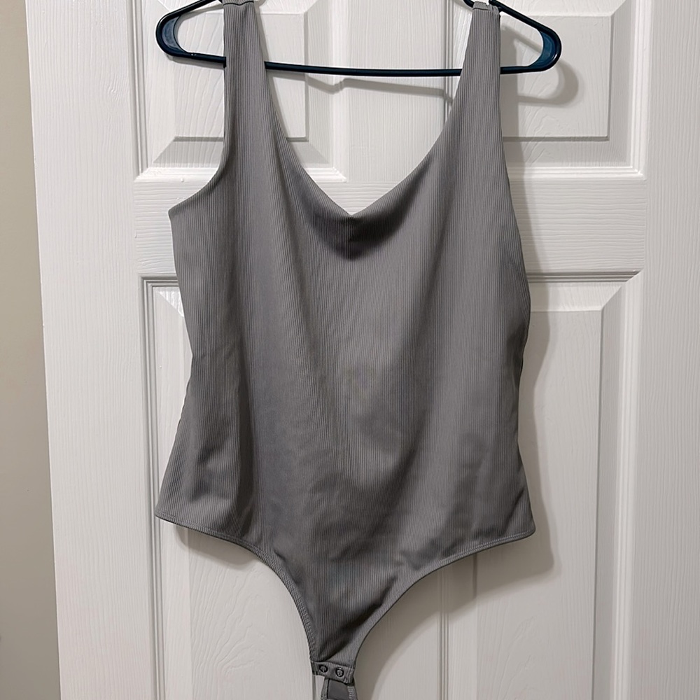 Express Gray Bodysuit
